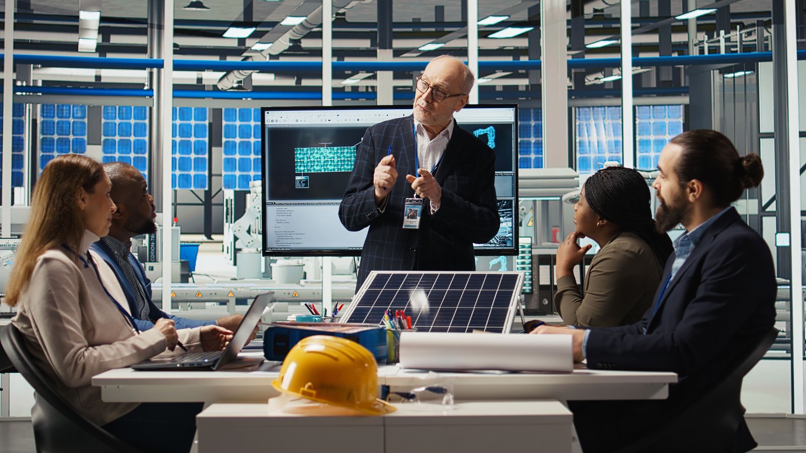 Successful business collaboration